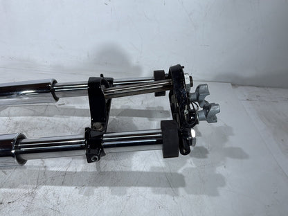 2007 Harley Touring FLHTC Electra Glide Classic OEM Front Triple Tree Set & LH RH Fork Legs Sliders