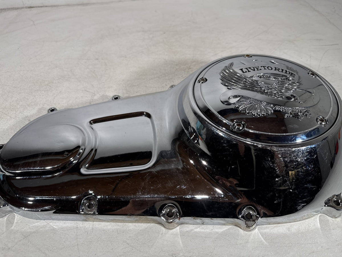2013 Harley Street Glide Touring FLHX OEM Outer Primary Clutch Cover Eagle