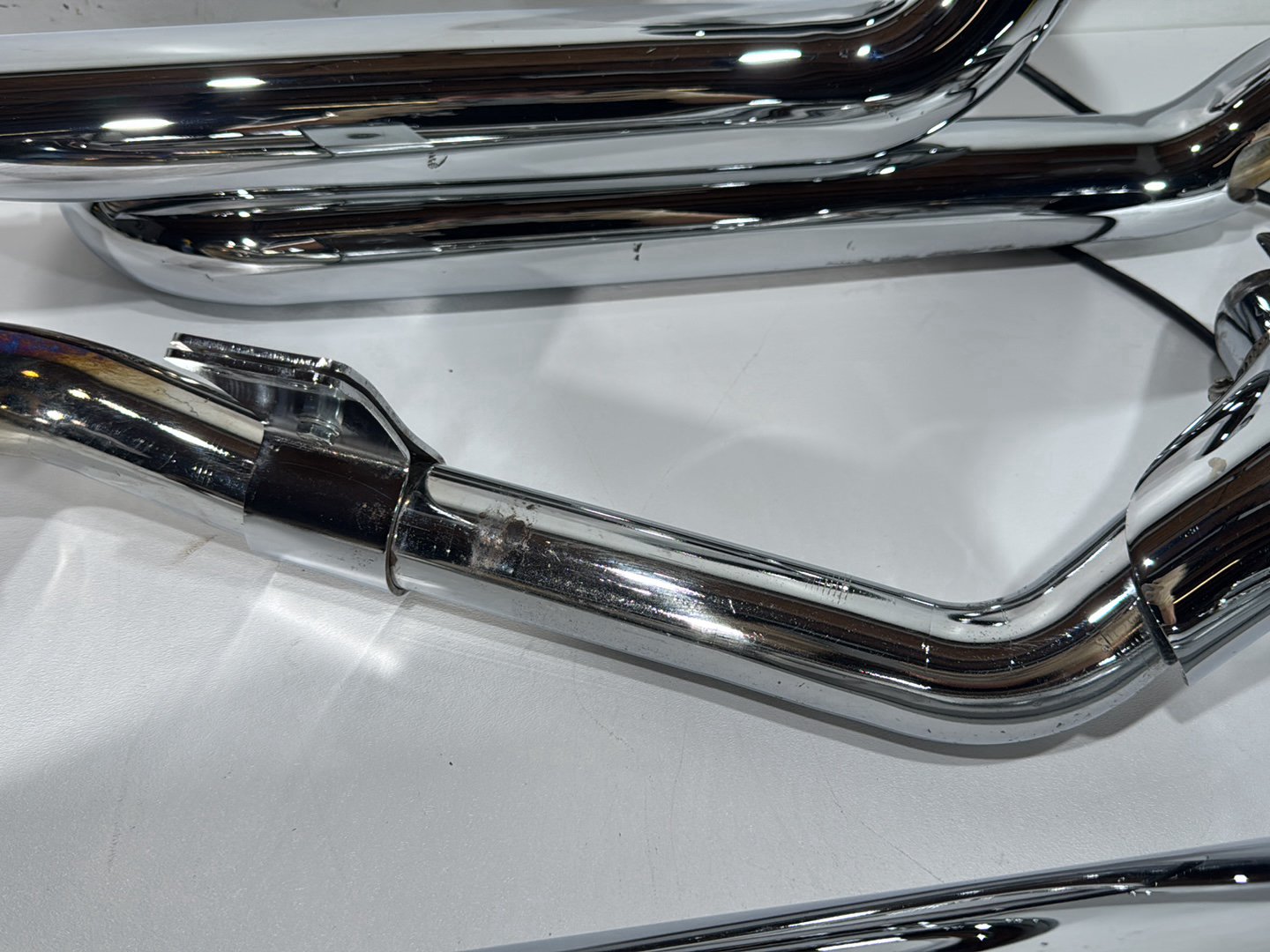 2014 Harley Electra Glide Touring CVO Screamin Eagle OEM Exhaust Header Pipes Muffler Vance & Hines