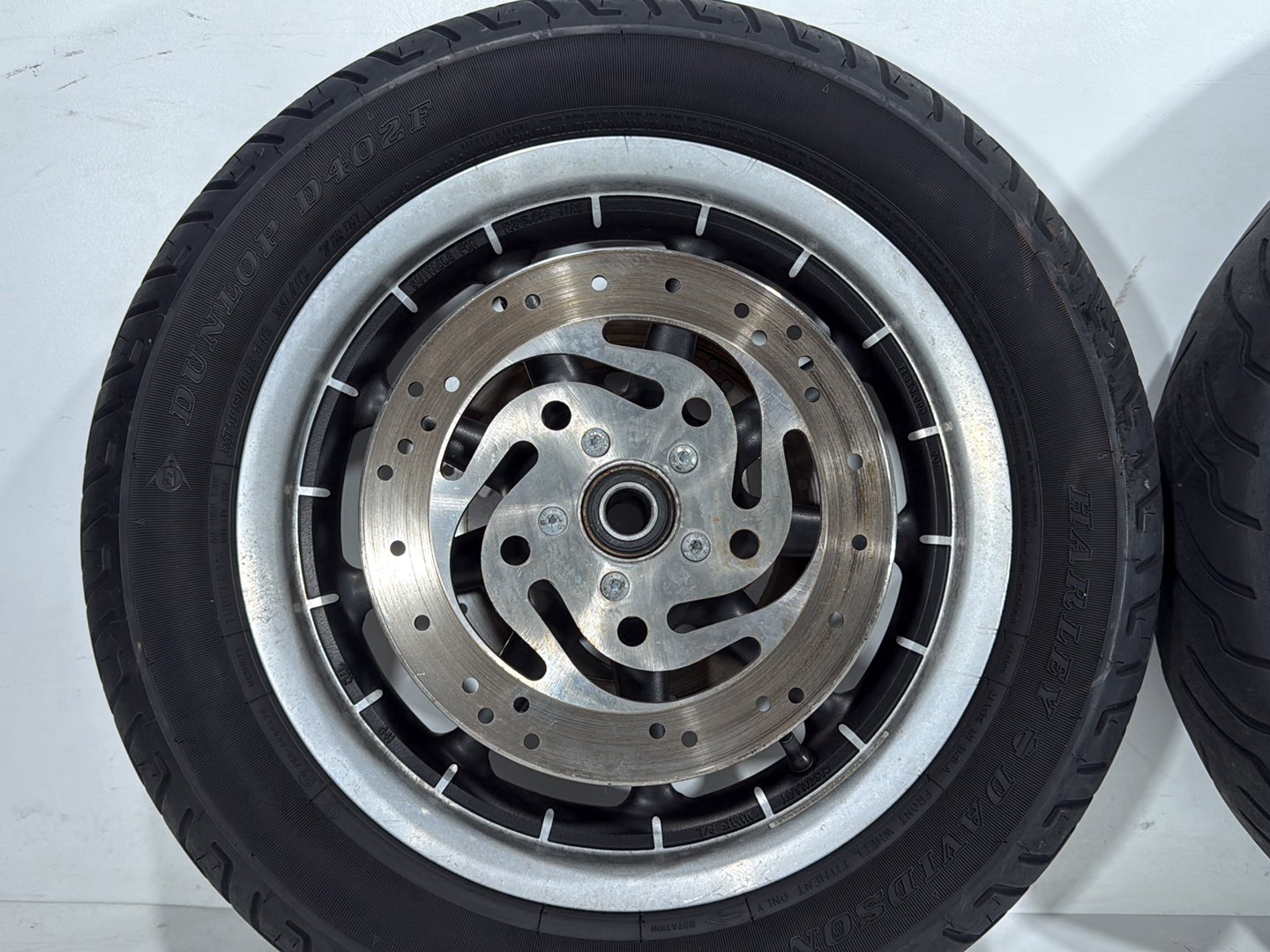 2000 Harley Touring FLHTCUI Electra Glide Ultra Front &amp; Rear Wheel Rim Tire 16"