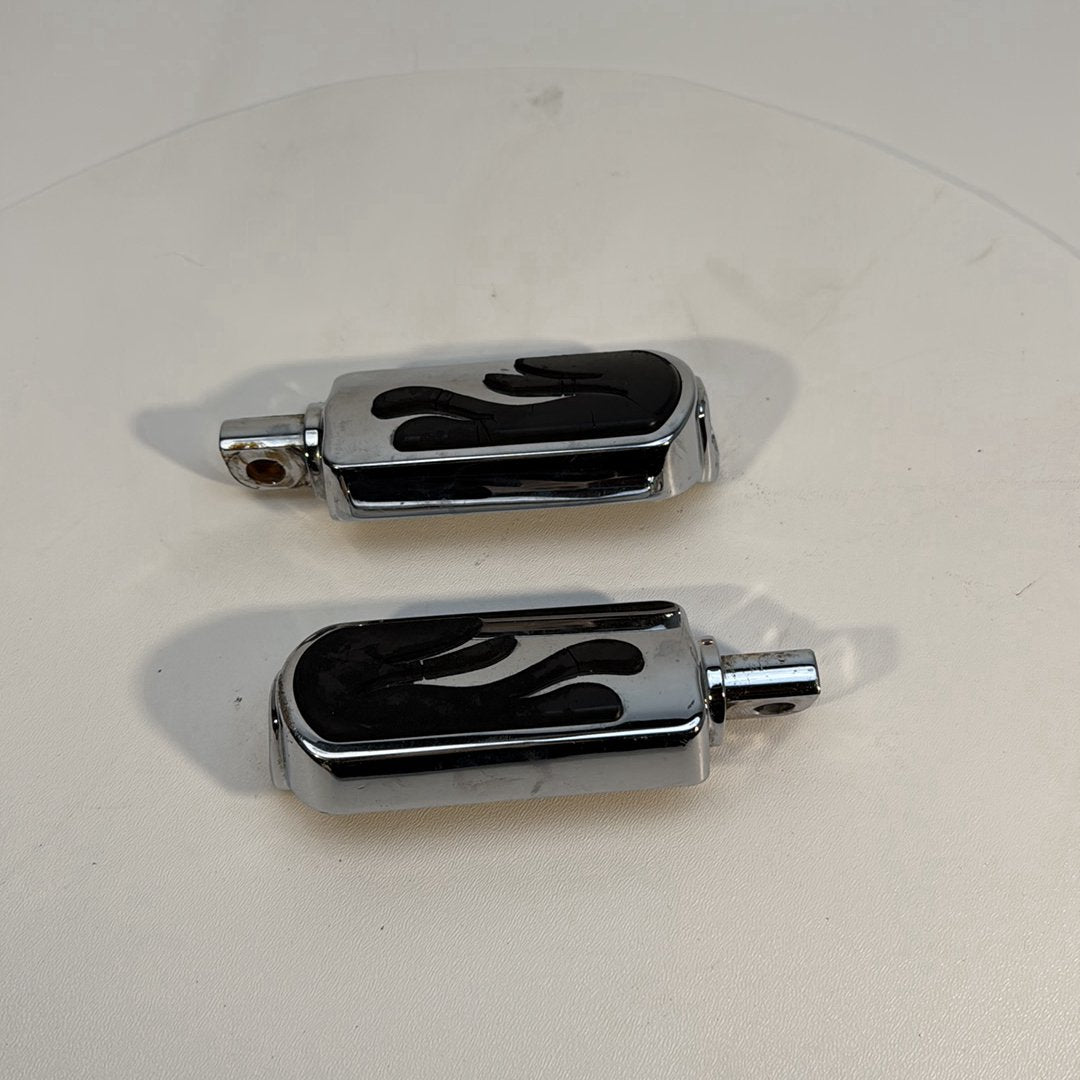 1986 - 2003 Harley-Davidson Sportster Hugger 883 Passenger Left & Right Foot Pegs 50312-03