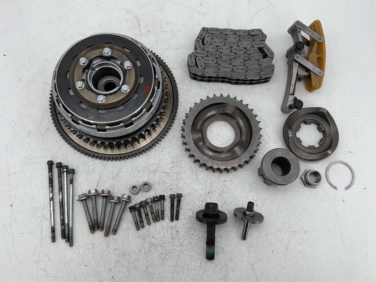 2009 Harley Street Glide Touring FLHX OEM Clutch Basket Chain Tensioner Kit
