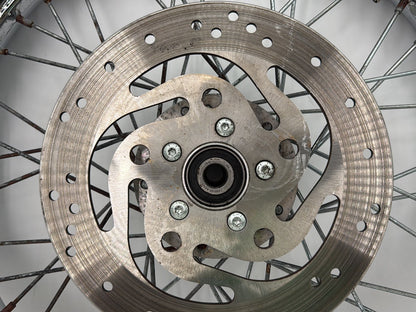 2003 Harley Sportster XL1200C 1200 Custom Anniversary OEM Front Wheel Rim Tire Spoked