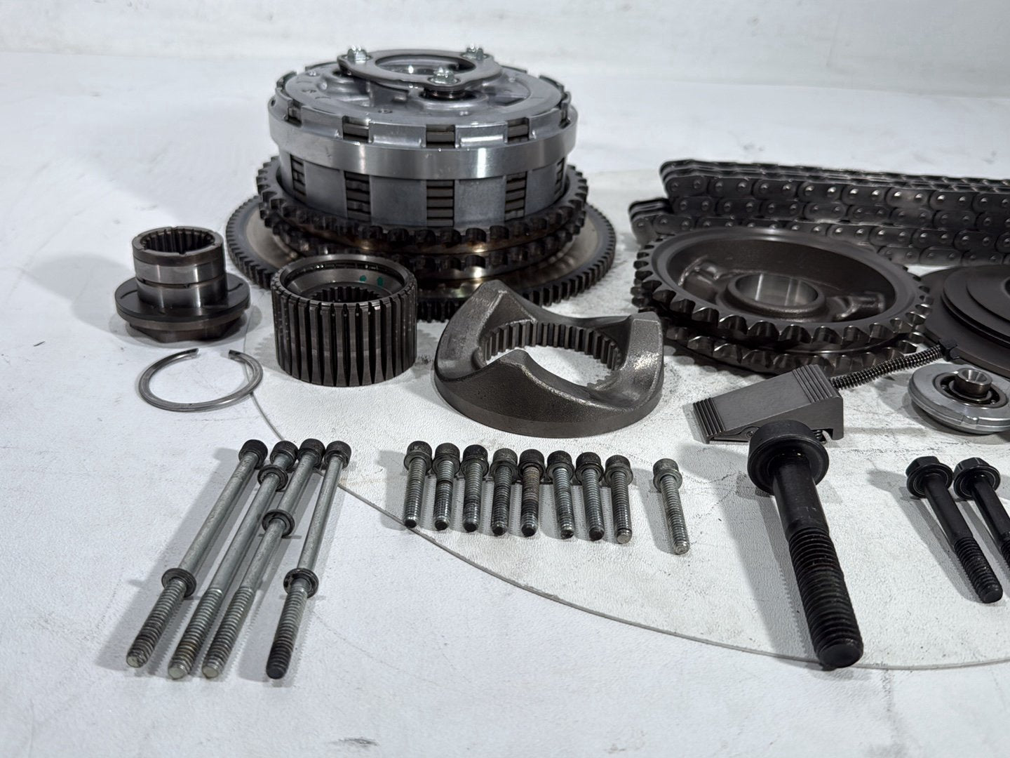 2018 Harley Electra Glide Touring Ultra FLHTCU OEM Clutch Basket Chain Tensioner Kit
