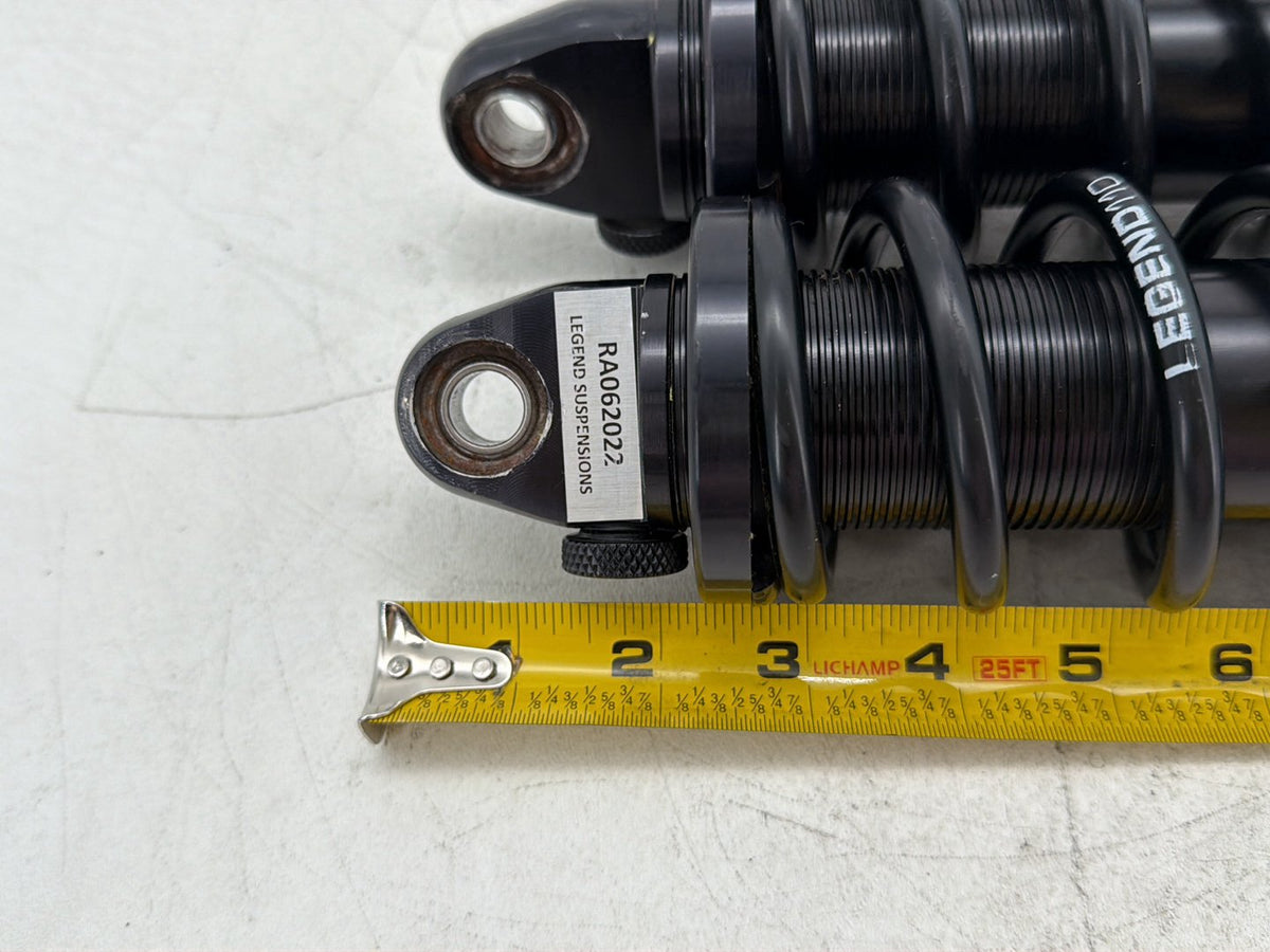 2013 Harley Electra Touring CVO Eagle Rear Left Right Shock Absorbers LEGEND 14"
