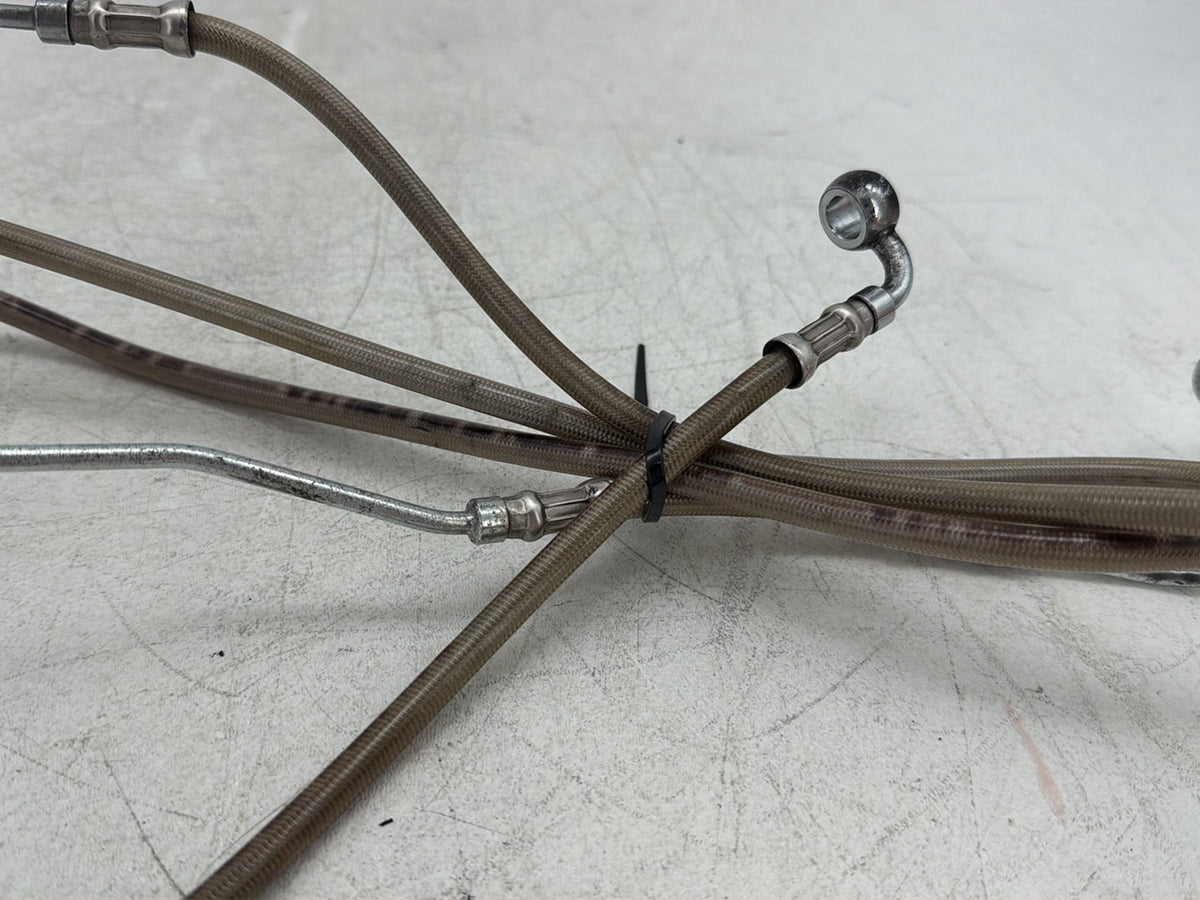 2013 Harley Electra Glide Touring CVO Eagle OEM Front Brake Hose Line Pipe ABS