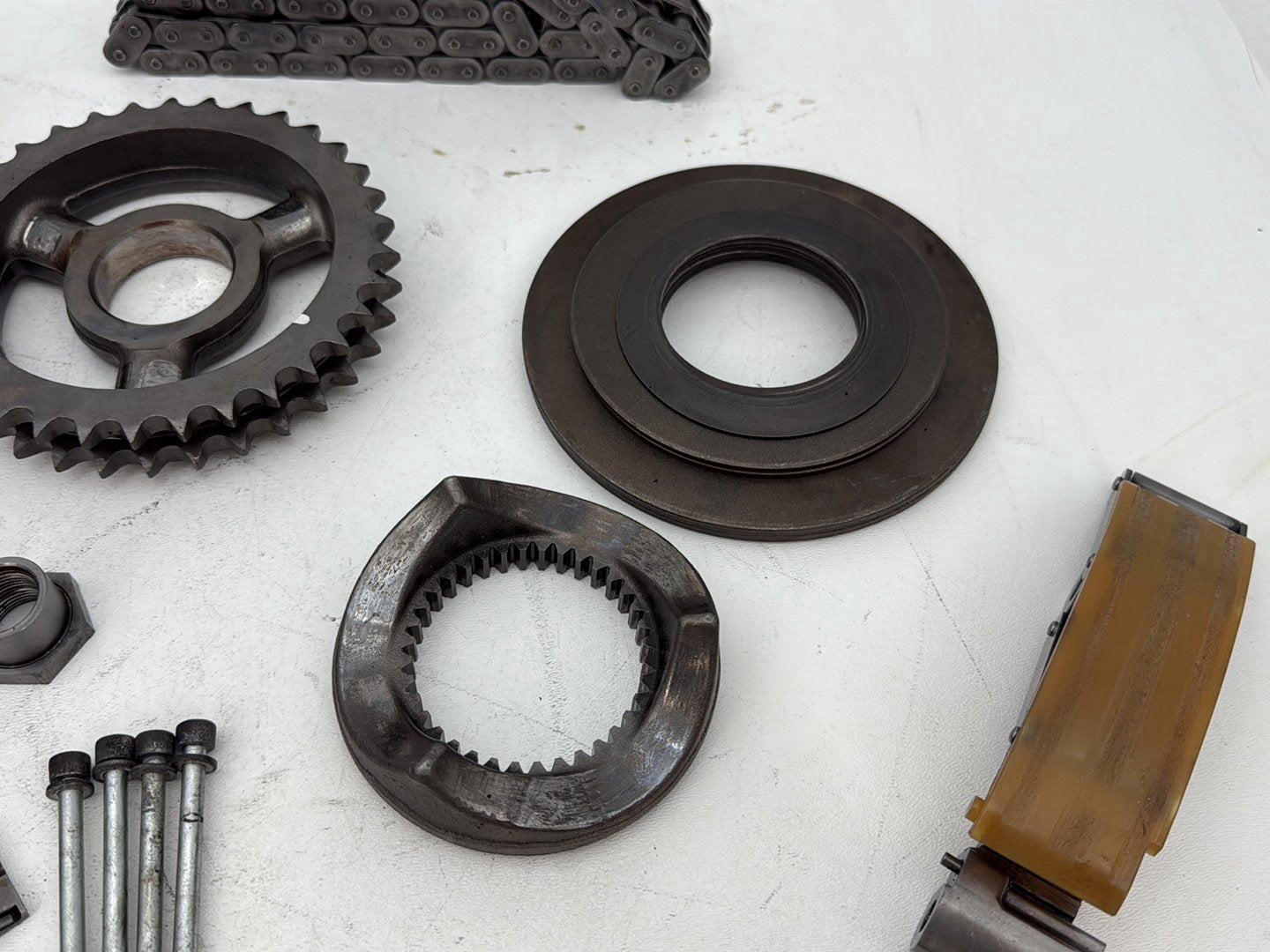 2011 Harley Electra Glide Ultra FLHTK OEM Clutch Basket Chain Tensioner Kit