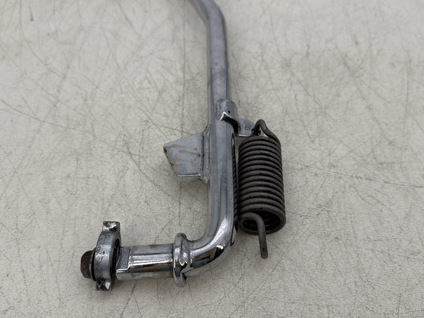 2004 Harley Dyna Super Glide FXDI OEM Left Side Jiffy Kick Stand & Spring
