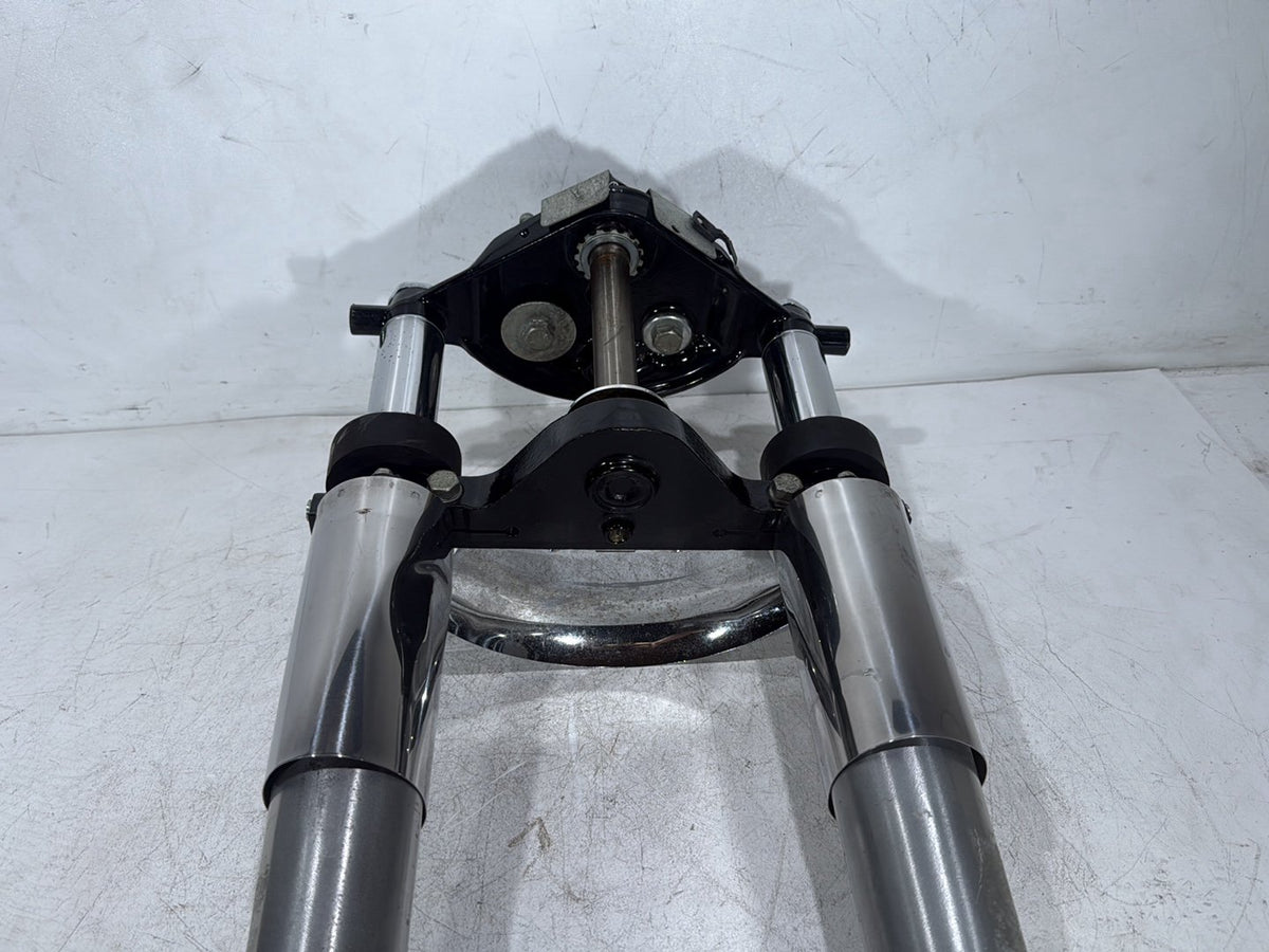 2007 Harley Electra Glide Touring OEM Front Triple Tree LH RH Fork Legs Sliders