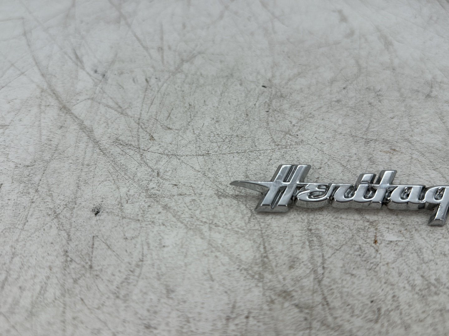 2013 Harley Heritage Softail Classic FLSTC OEM Front Fender Emblem Medallion Nameplate Sticker