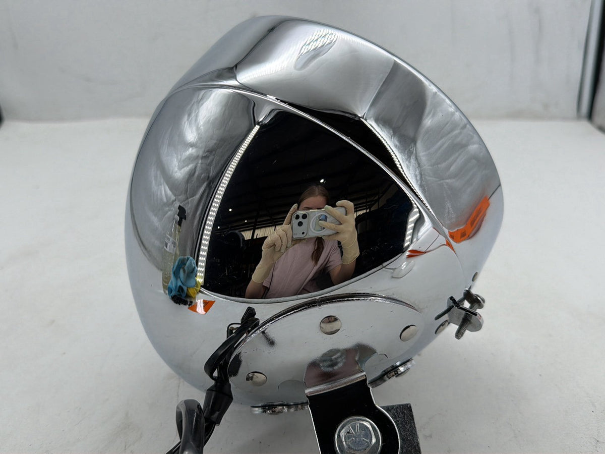 2015 Harley Softail Deluxe FLSTN OEM Headlight Headlamp Head Light Halogen