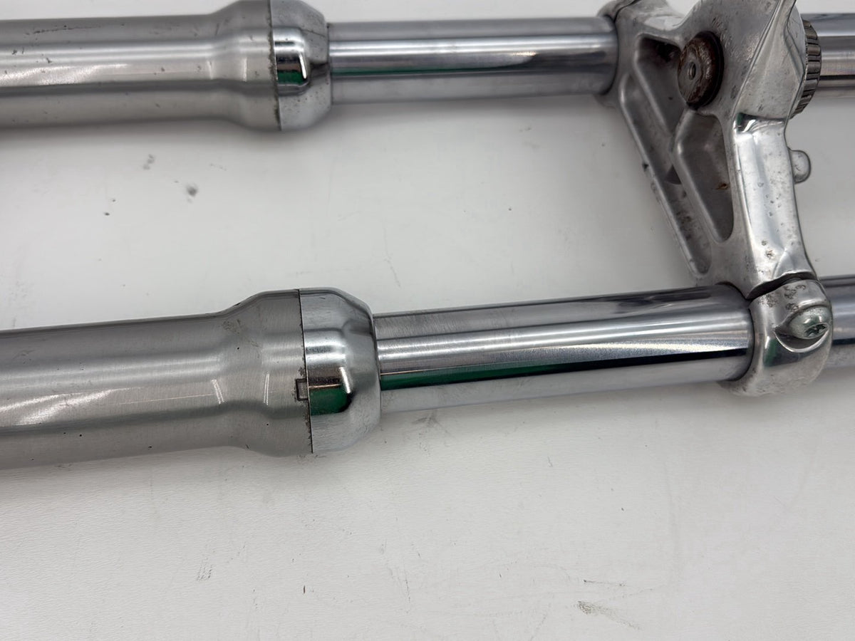 2003 Harley Sportster XL1200C 1200 Front Triple Tree Set LH RH Fork Legs Sliders