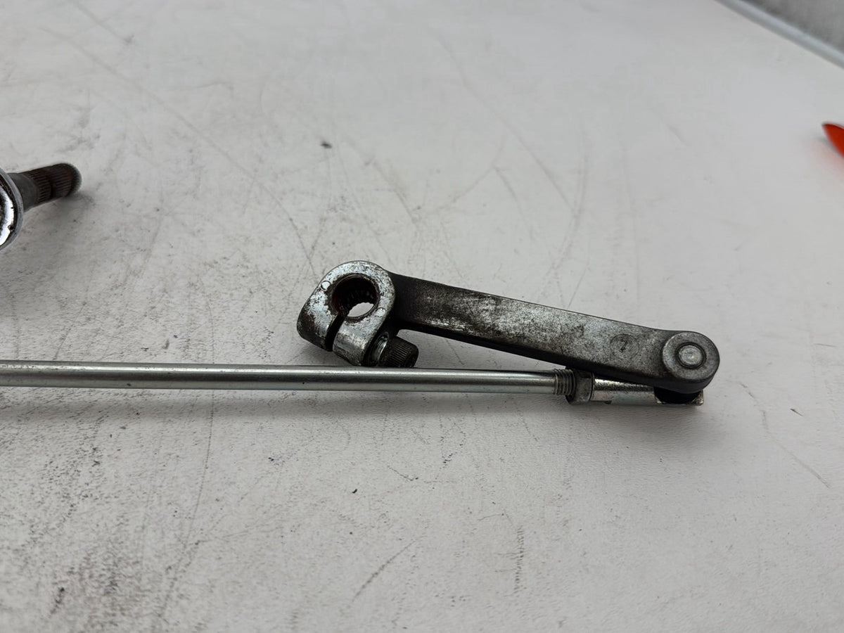 1997 Harley Softail Fat Boy FLSTF OEM Gear Shifter Lever Arm w/ Rod linkage