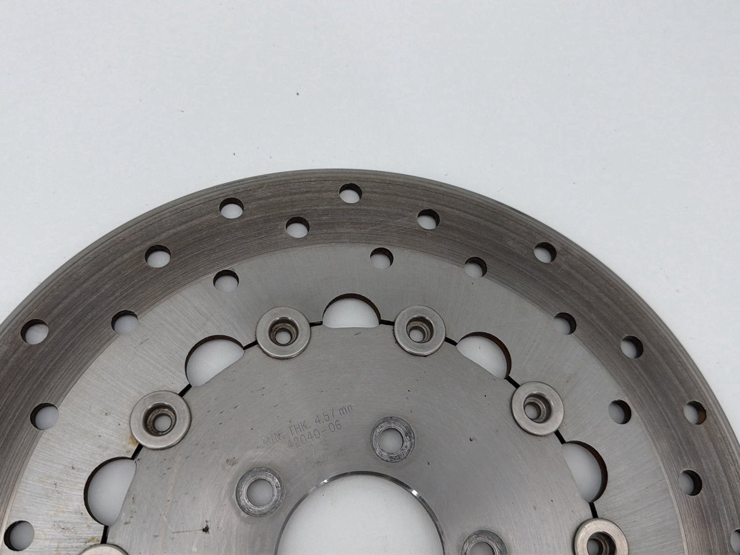 2008 Harley Dyna Fat Bob FXDF OEM Front Brake Rotors Disc Pair