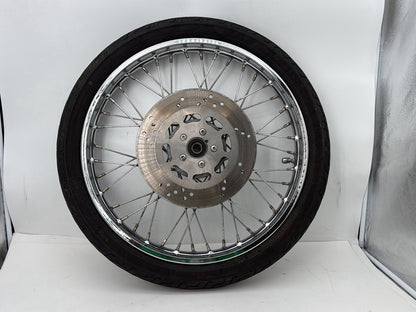 1993 Harley Sportster XLH883H Hugger 883 OEM Front Wheel Rim Tire Spoked