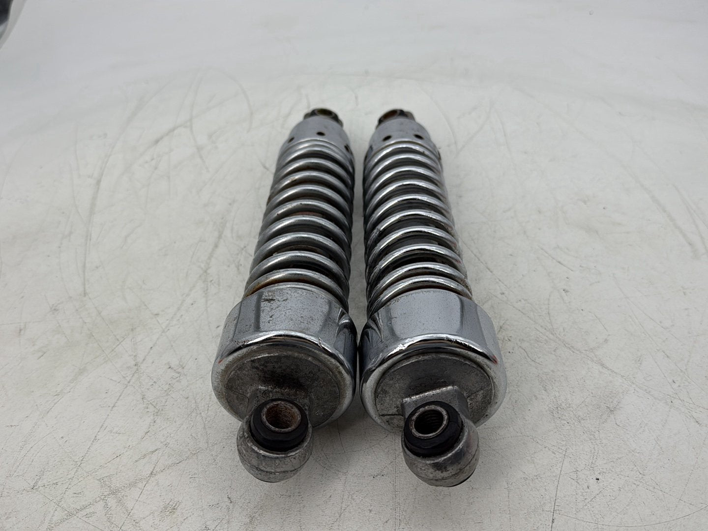 2008 Harley Sportster XL883L 883 Low OEM Rear Left Right Shock Absorbers 13.5"