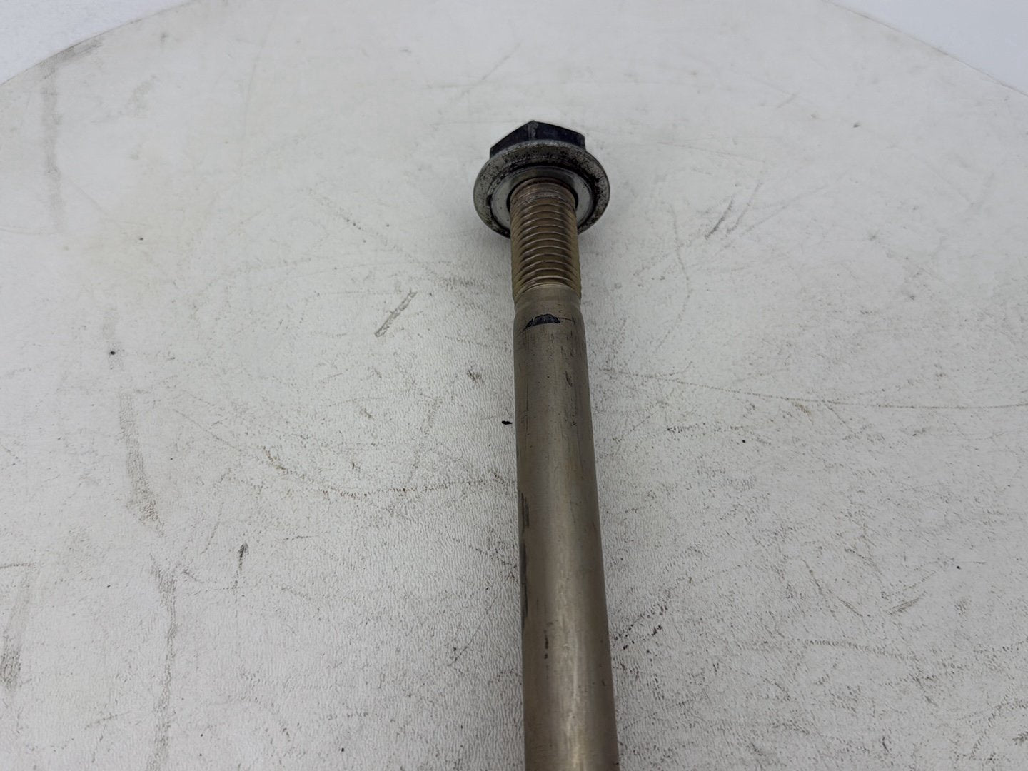 2012 Harley Dyna Fat Bob FXDF 103 OEM Rear Fork Swingarm Pivot Bolt Shaft