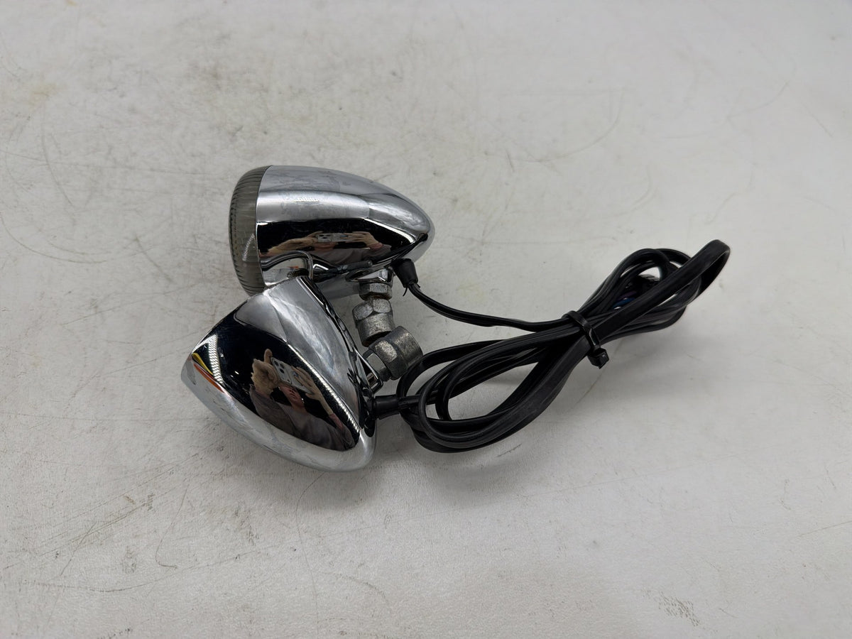 2001 Harley Softail Deuce FXSTD OEM Front Left Right Turn Signal Indicators