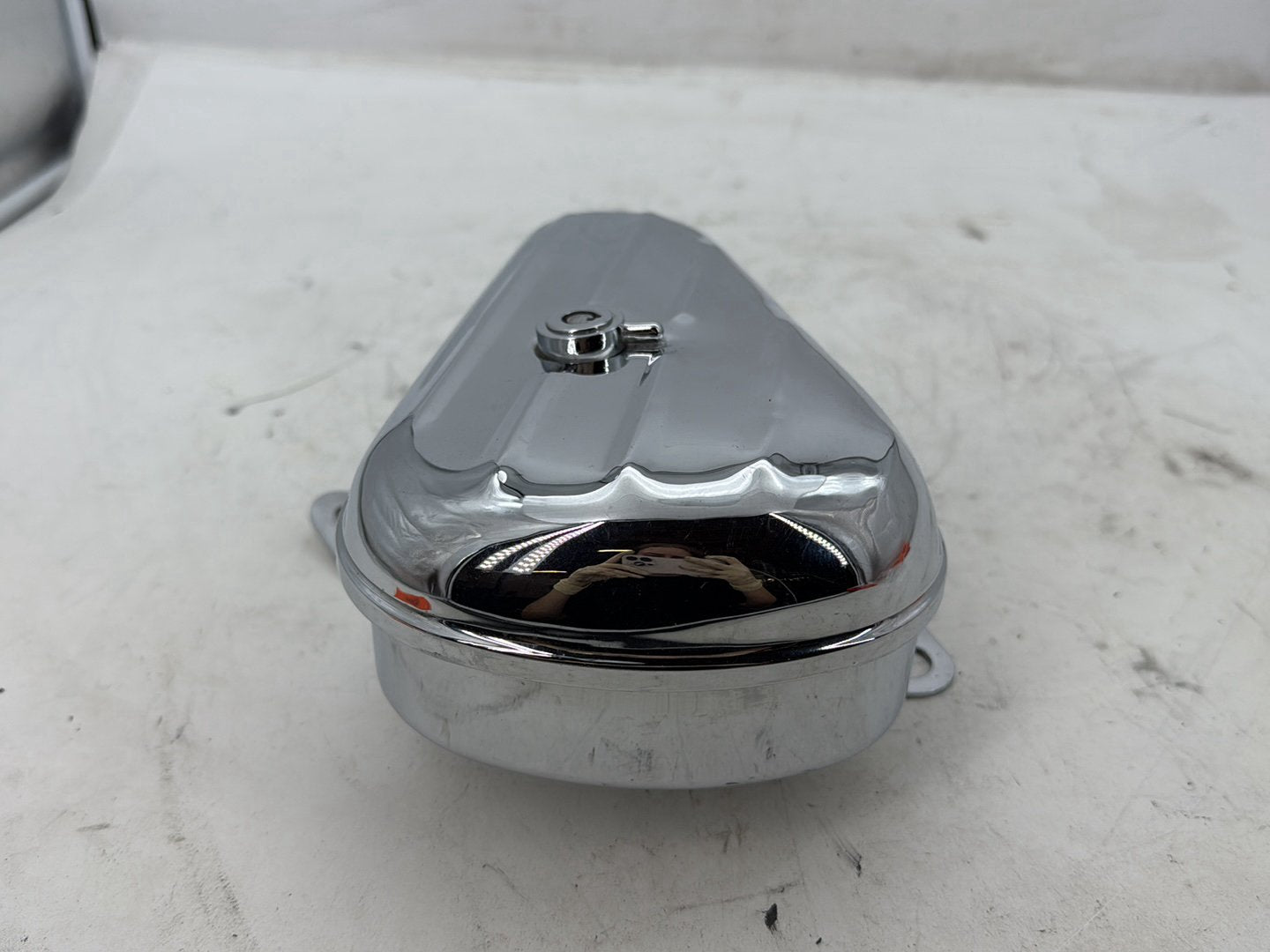 2002 Harley Heritage Softail Classic FLSTC OEM Storage Media Compartment Glove Box