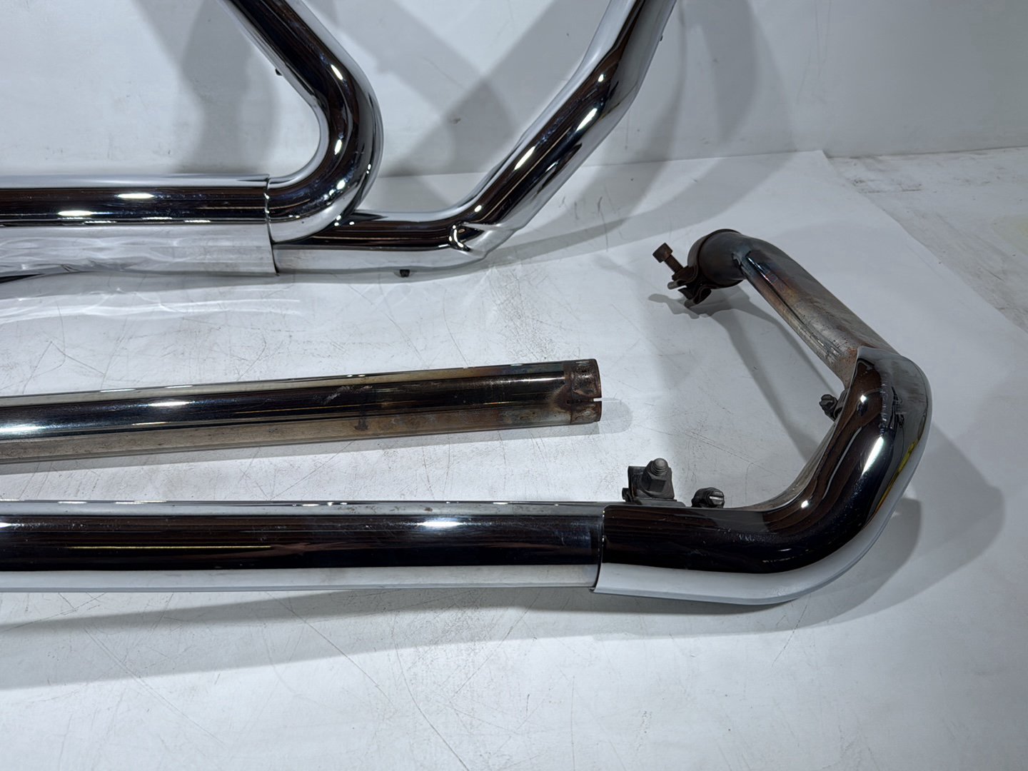 2011 Harley Road King Touring FLHRC Classic OEM Exhaust Header Pipes Muffler