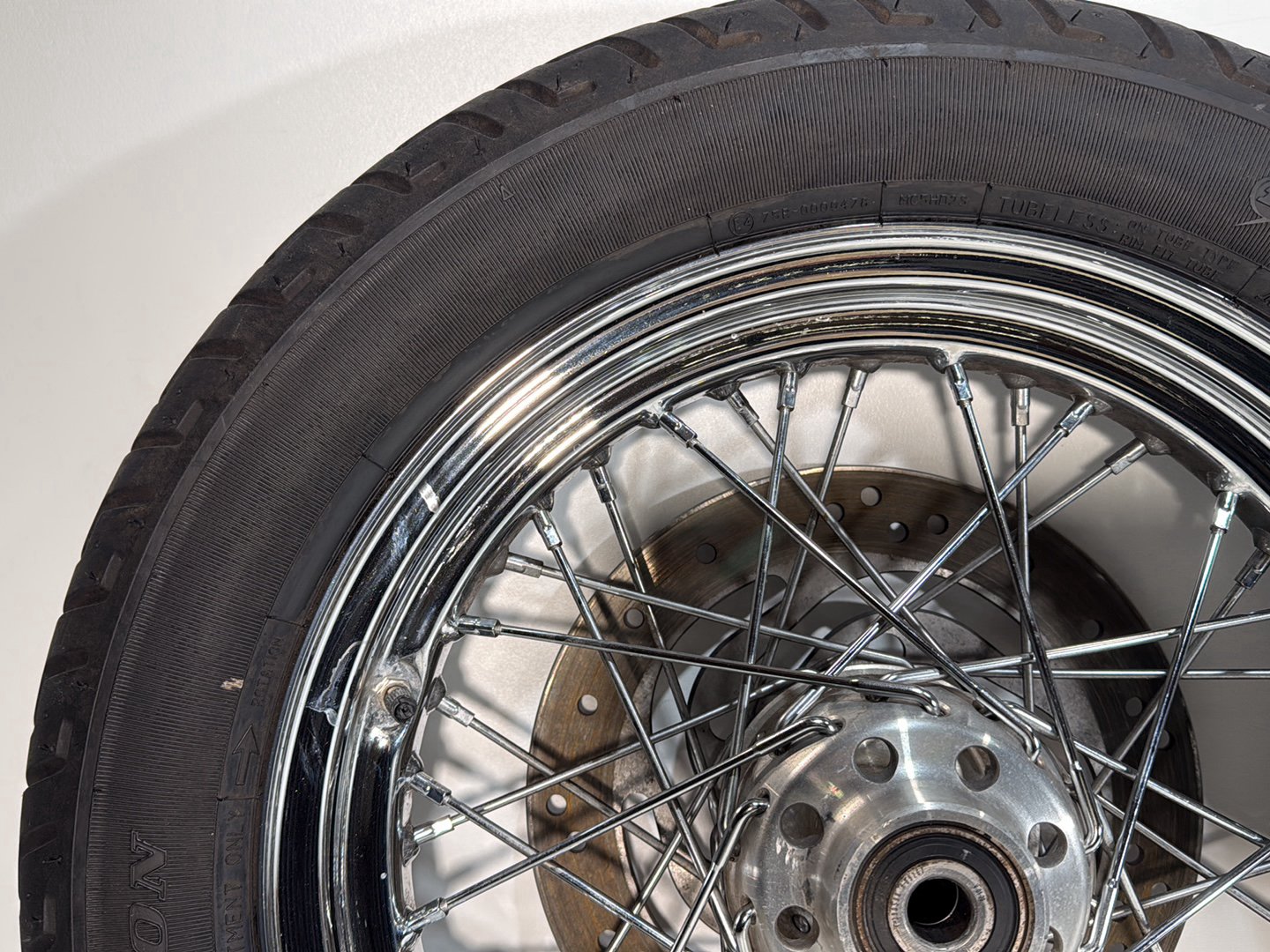 1999 - 2006 Harley-Davidson Softail Heritage Front Rear Wheel Rim Tire Spoked 40700-05 , 42947-06