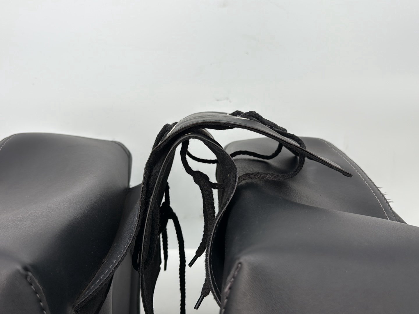 2004 - 2013 Harley-Davidson Sportster 883 Custom Rear Left Right Saddlebags Luggage Leather KEMI-MOTO