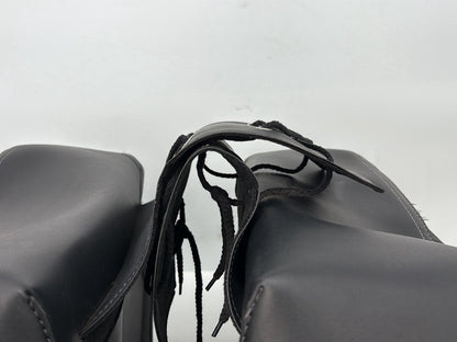 2004 - 2013 Harley-Davidson Sportster 883 Custom Rear Left Right Saddlebags Luggage Leather KEMI-MOTO