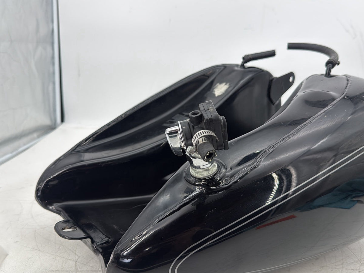 04 Harley Touring Electra Glide OEM Fuel Gas Tank Gasoline Reservoir * DENTED *