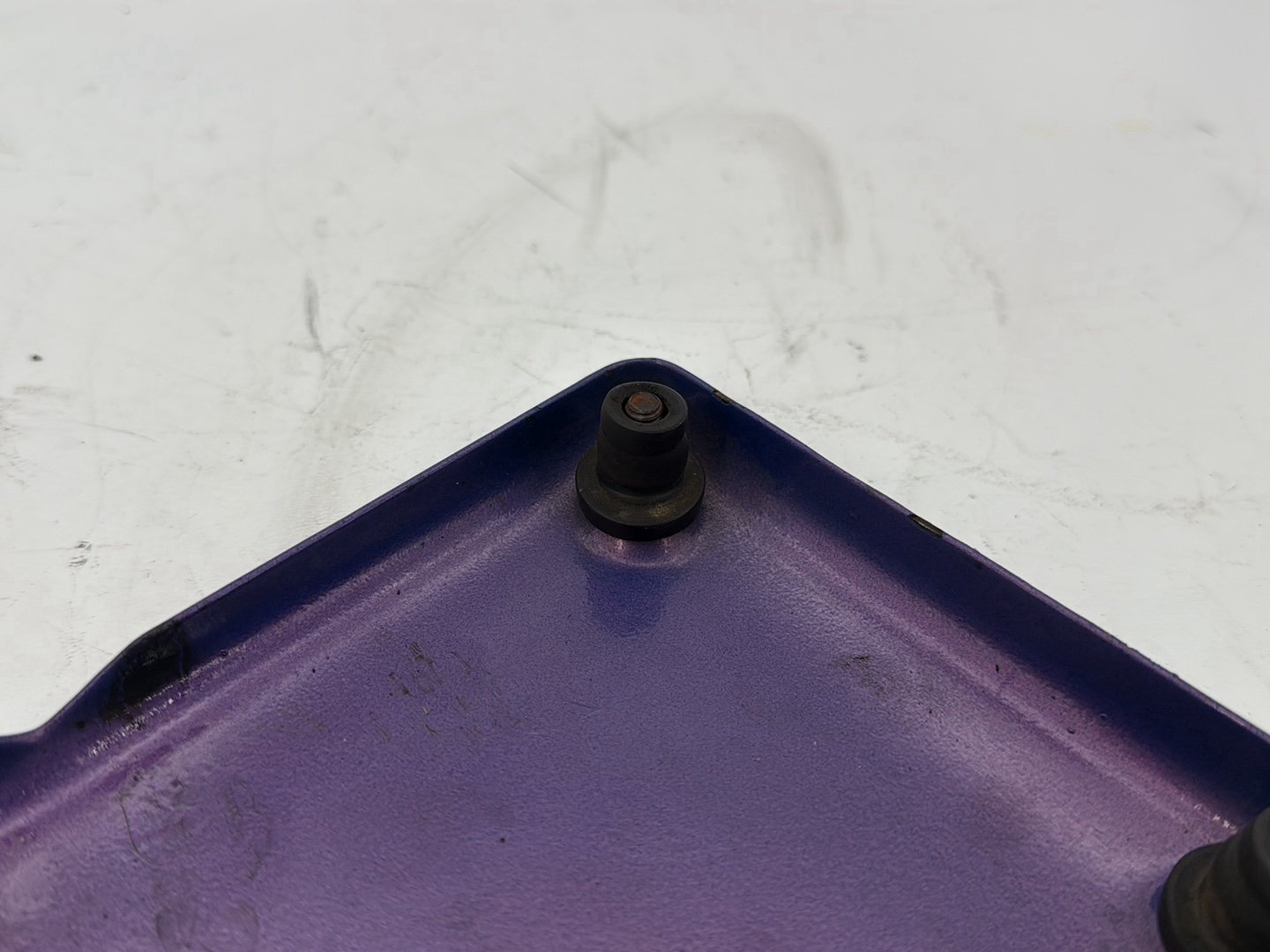 1993 Harley Sportster XLH883H Hugger 883 OEM Electrical Side Cover Tray Panel
