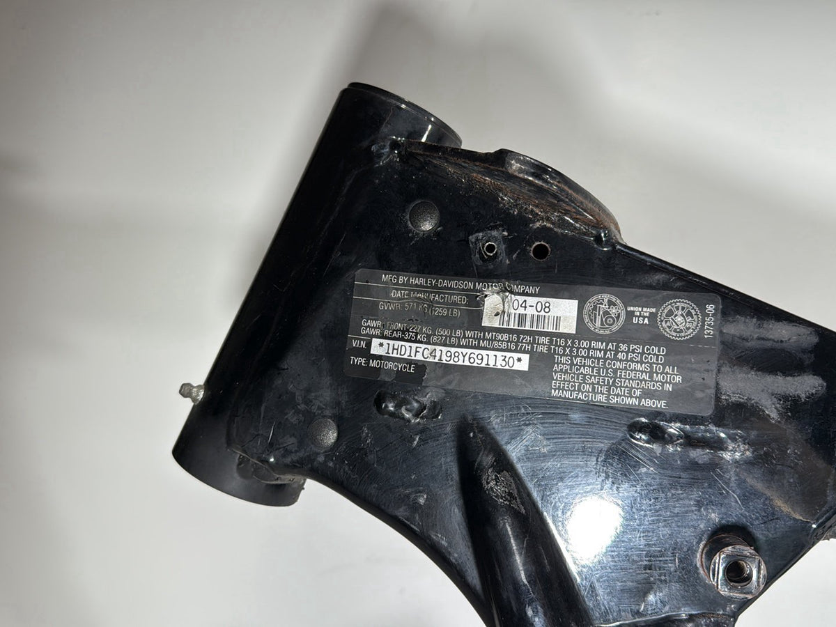 08 Harley Touring FLHTCU Electra Glide Ultra OEM Body Main Frame Chassis CLN CLR