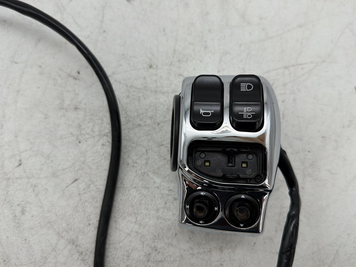 2014 Harley Street Glide Touring FLHXS OEM Left Turn Signal Headlight Switches Controls