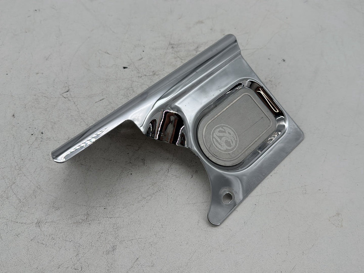 1996 Harley Road King Touring Police FLHPI OEM Transmission Chrome Cover