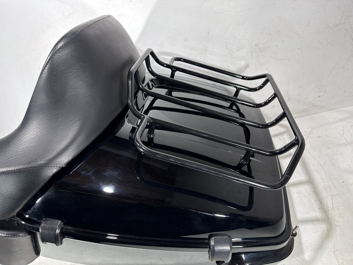 2014 Harley Touring FLHTK Electra Glide OEM Pass Backrest Tour Pak Luggage NOKey
