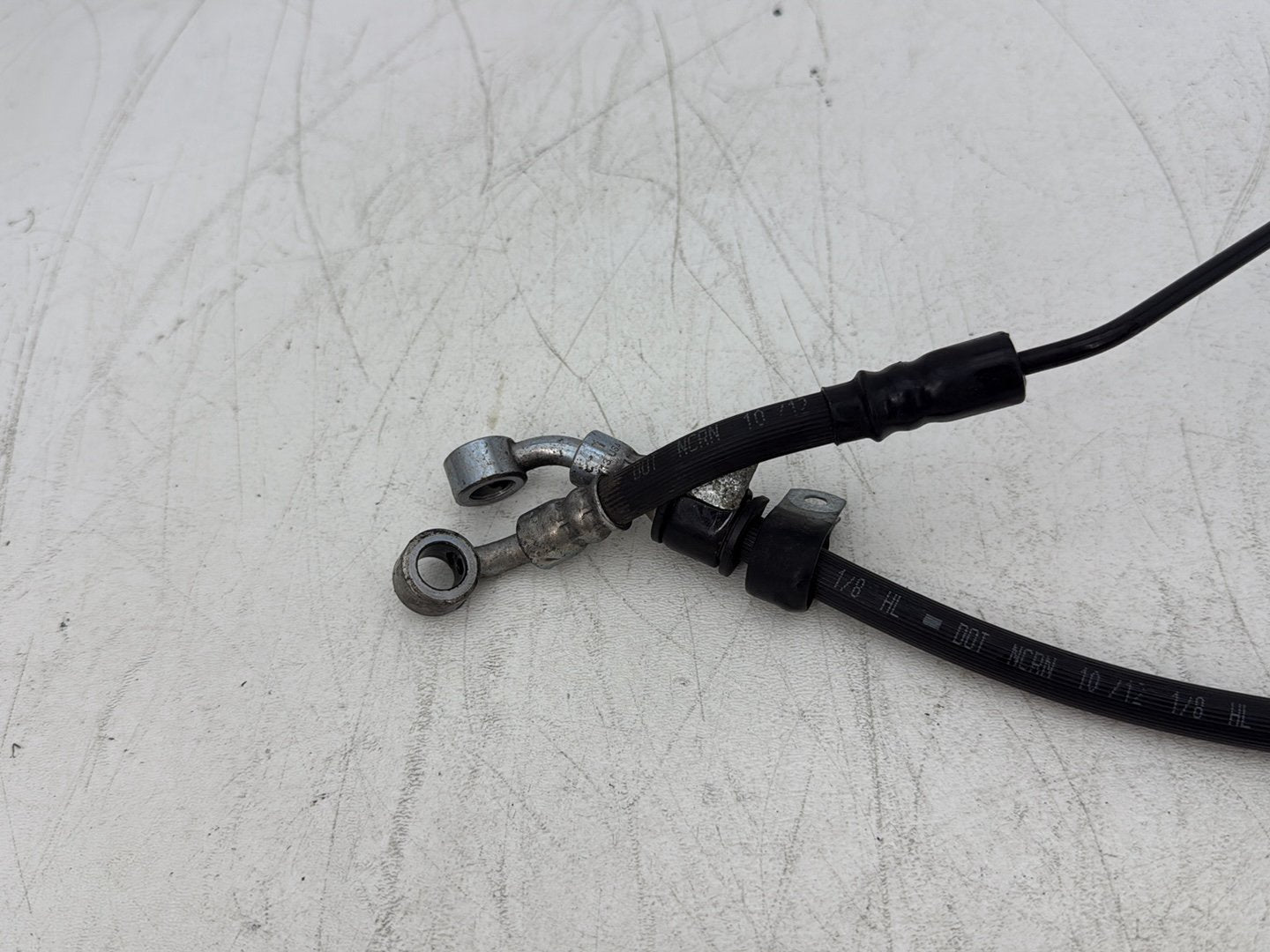 2013 Harley Forty-Eight Sportster 1200X OEM Rear Brake Hose Line Pipe