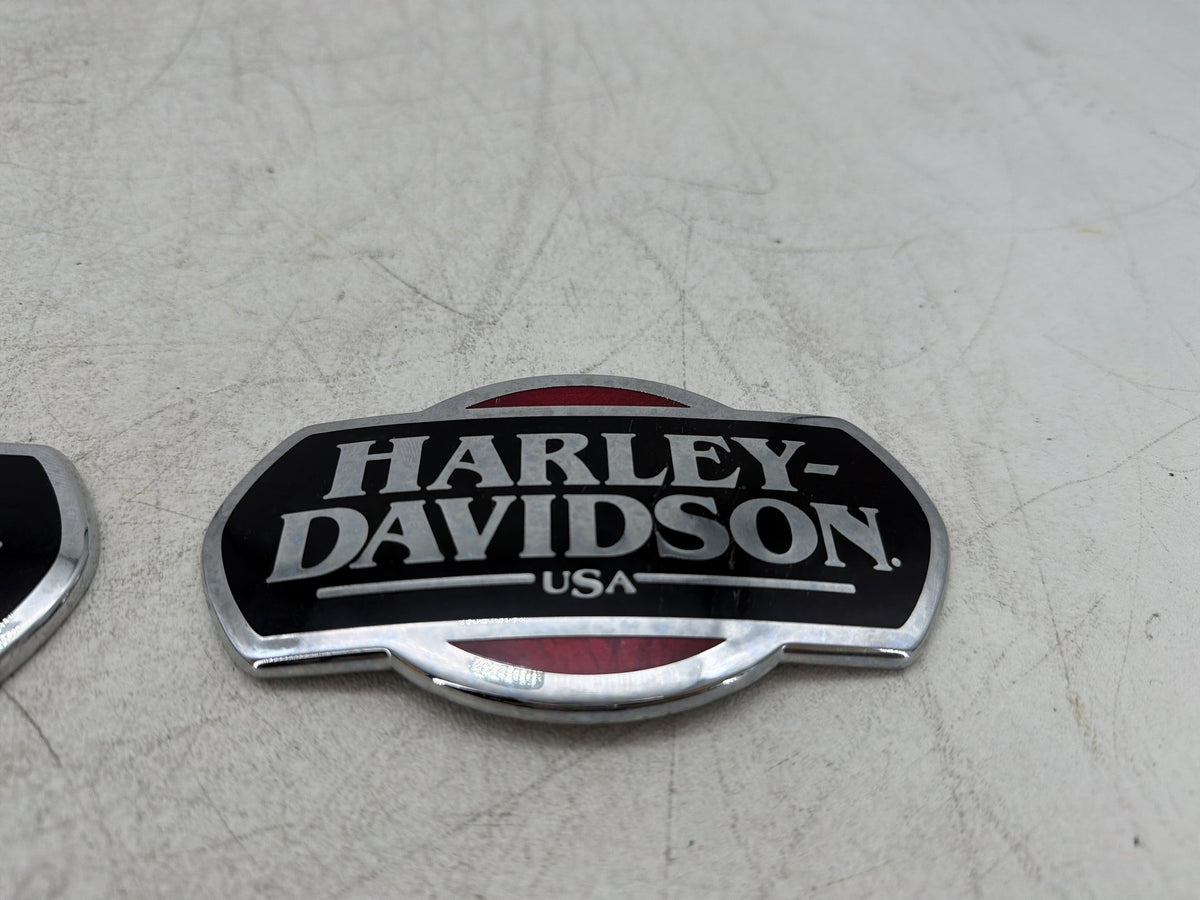 2013 Harley Electra Glide Touring FLHTCU OEM Fuel Tank Badges Trim Logo Sticker