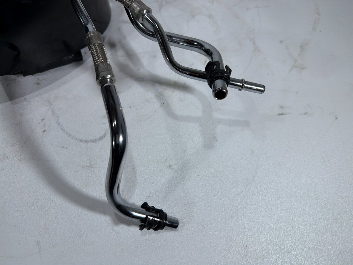 2014 Harley Softail Slim FLS OEM Oil Tank Reservoir Bottle Canister & Dipstick