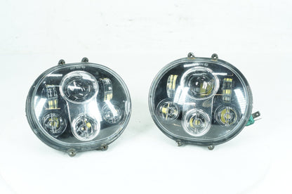 2008 - 2016 Harley-Davidson Touring Road Glide Custom Headlight Headlamp Head Lamp Light LED 73376-10