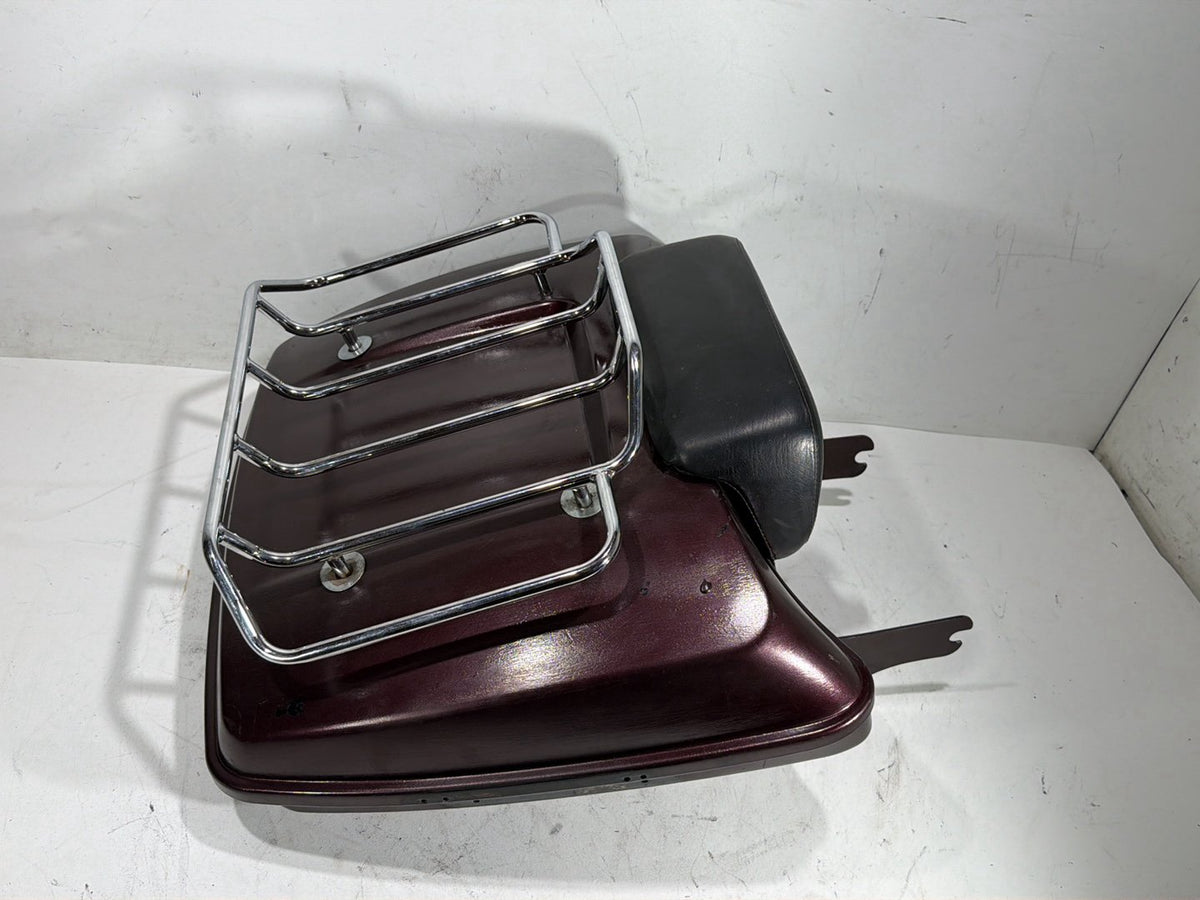 Harley Misc OEM Pass Backrest Tour Pak Luggage NOKey