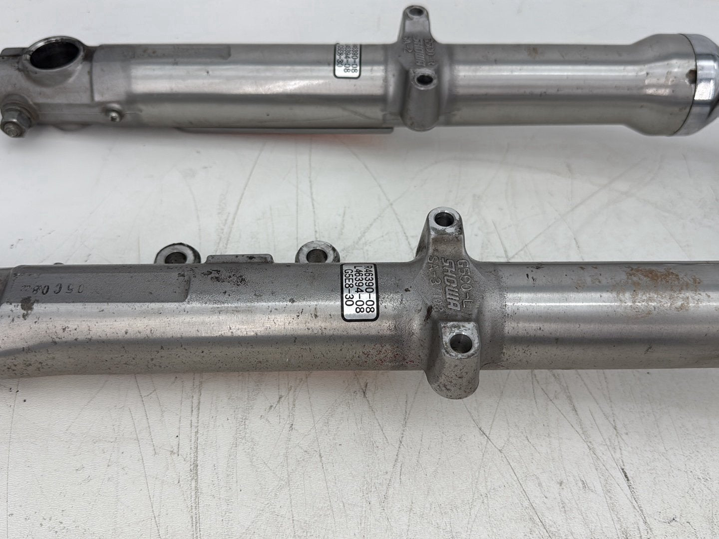 2008 Harley Sportster XL883L OEM Front Triple Tree Set &amp; LH RH Fork Legs Sliders