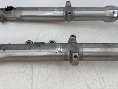 2008 Harley Sportster XL883L OEM Front Triple Tree Set &amp; LH RH Fork Legs Sliders
