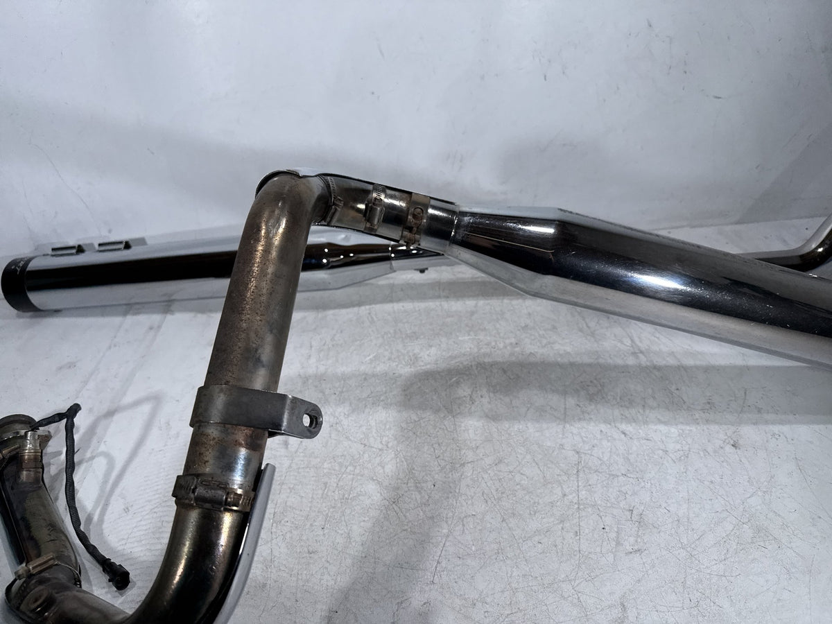 2009 Harley Electra Glide Touring CVO Screamin OEM Exhaust Header Pipes Muffler