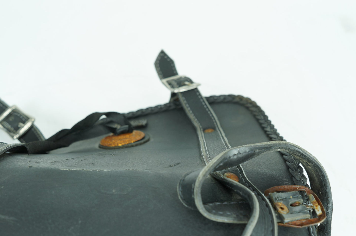 2013 - 2022 Harley-Davidson Sportster Custom Front Onboard Tool Bag Leather Storage Custom