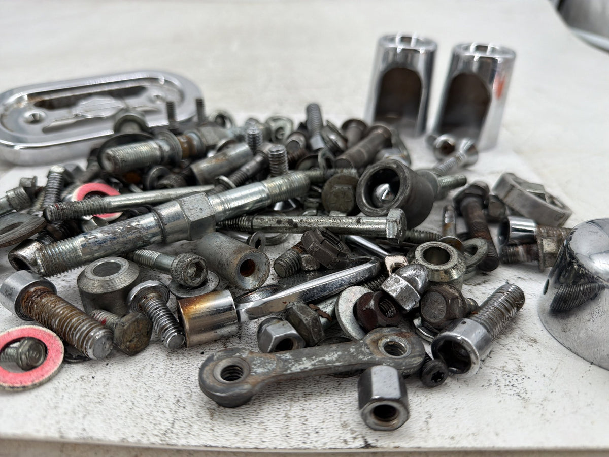 2002 Harley Dyna Wide Glide FXDWG OEM Hardware Bolts Nuts & Brackets
