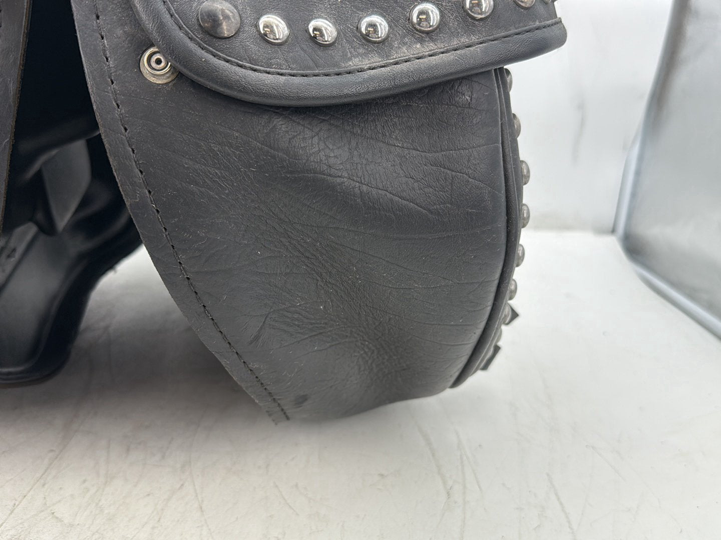 1997 Harley Softail Heritage Classic Rear Left Right Saddlebags Luggage Leather