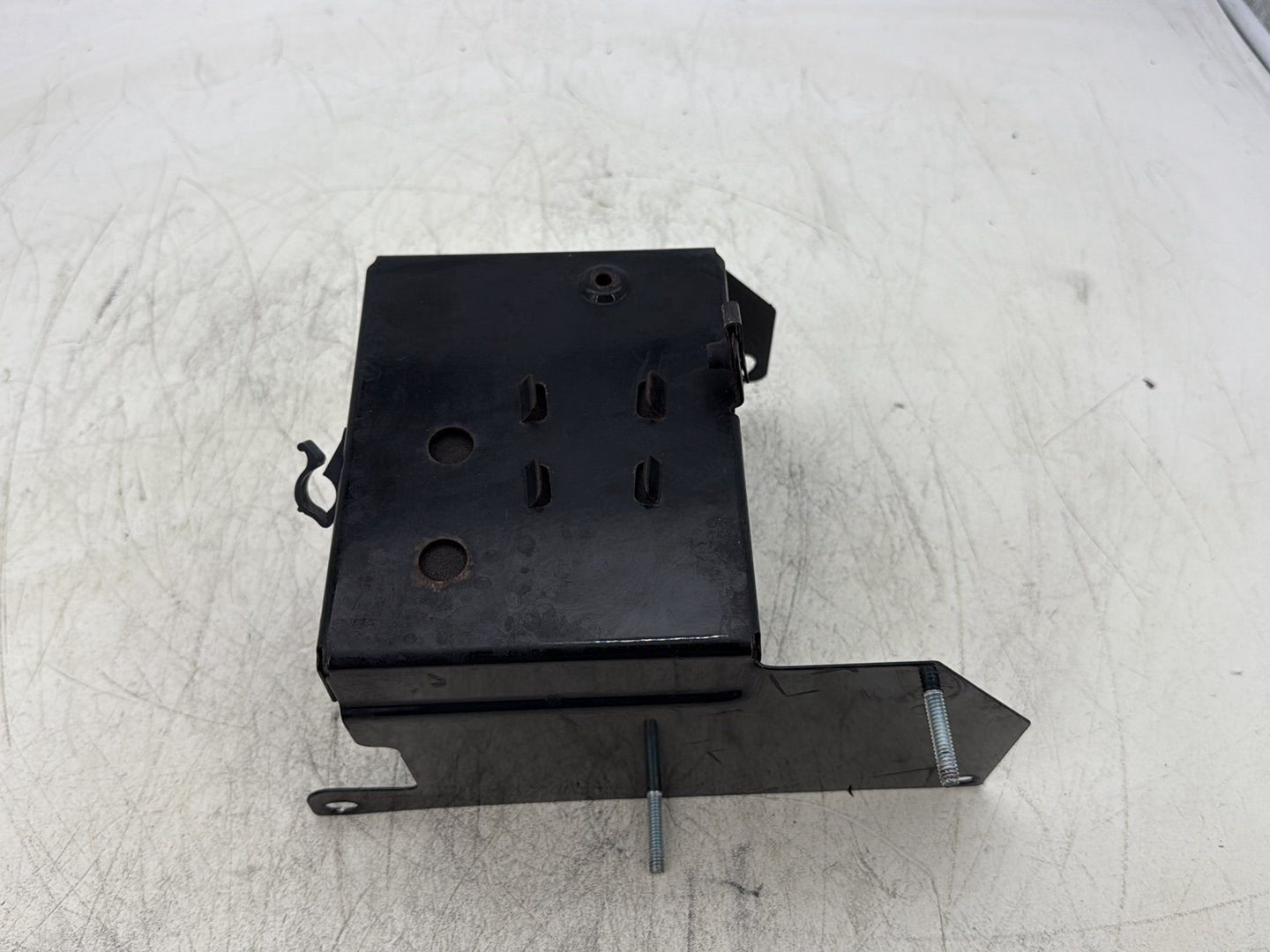 2007 Harley Touring FLHTC Electra Glide Classic OEM Battery Tray Bracket Holder Carrier