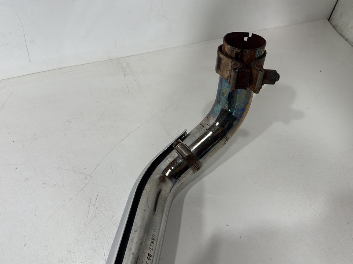 02 Harley Touring CVO Screamin Road King Exhaust 1 Pipe Muffler Silencer Slip On