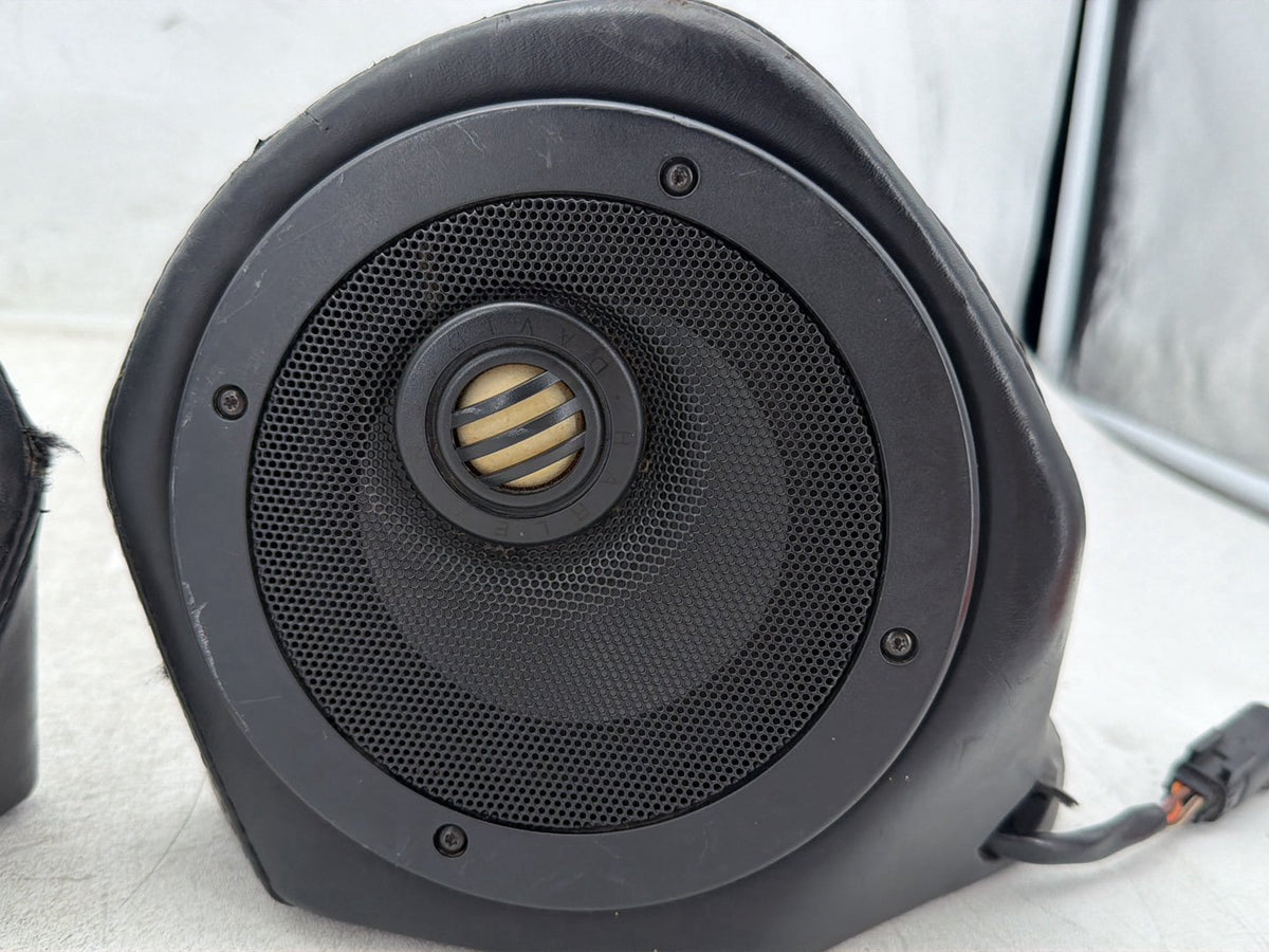 2013 Harley Electra Glide Touring CVO Eagle OEM Rear Left Right Audio Speakers