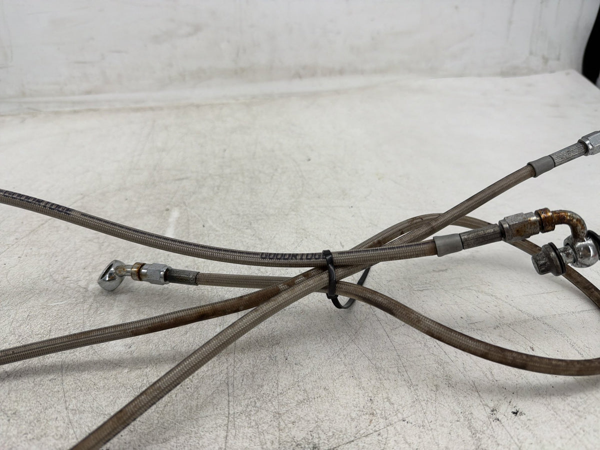 2004 Harley Electra Glide Touring Ultra OEM Front Brake Hose Line Pipe