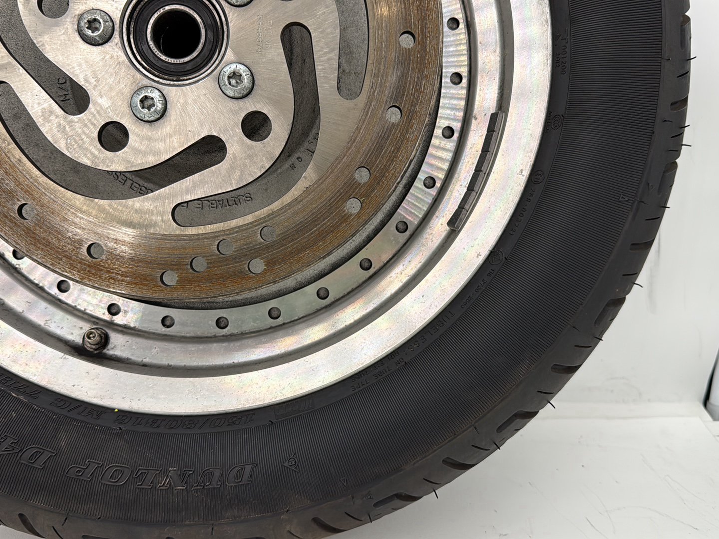 2006 Harley Sportster XL883C 883 Custom OEM Rear Wheel Rim Tire