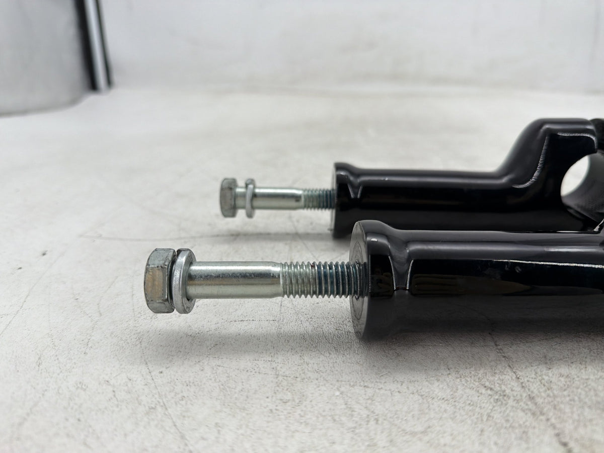 2012 Harley Dyna Fat Bob FXDF 103 OEM Front Handlebar Riser Top Clamp Chrome